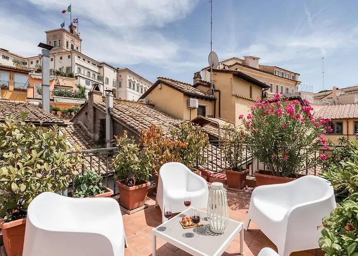 The Best Rent - Two-Bedroom Apartment With Terrace Near Trevi Fountain